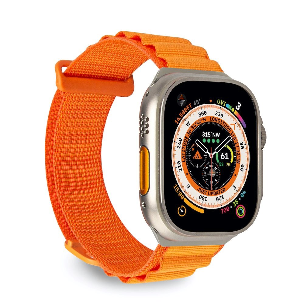 Apple Watch (42/44/SE/45/46/49mm) Puro EXTREME Klokkerem - Oransje