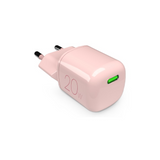 Puro Vegglader GaN 20W med USB-C Port - Pink