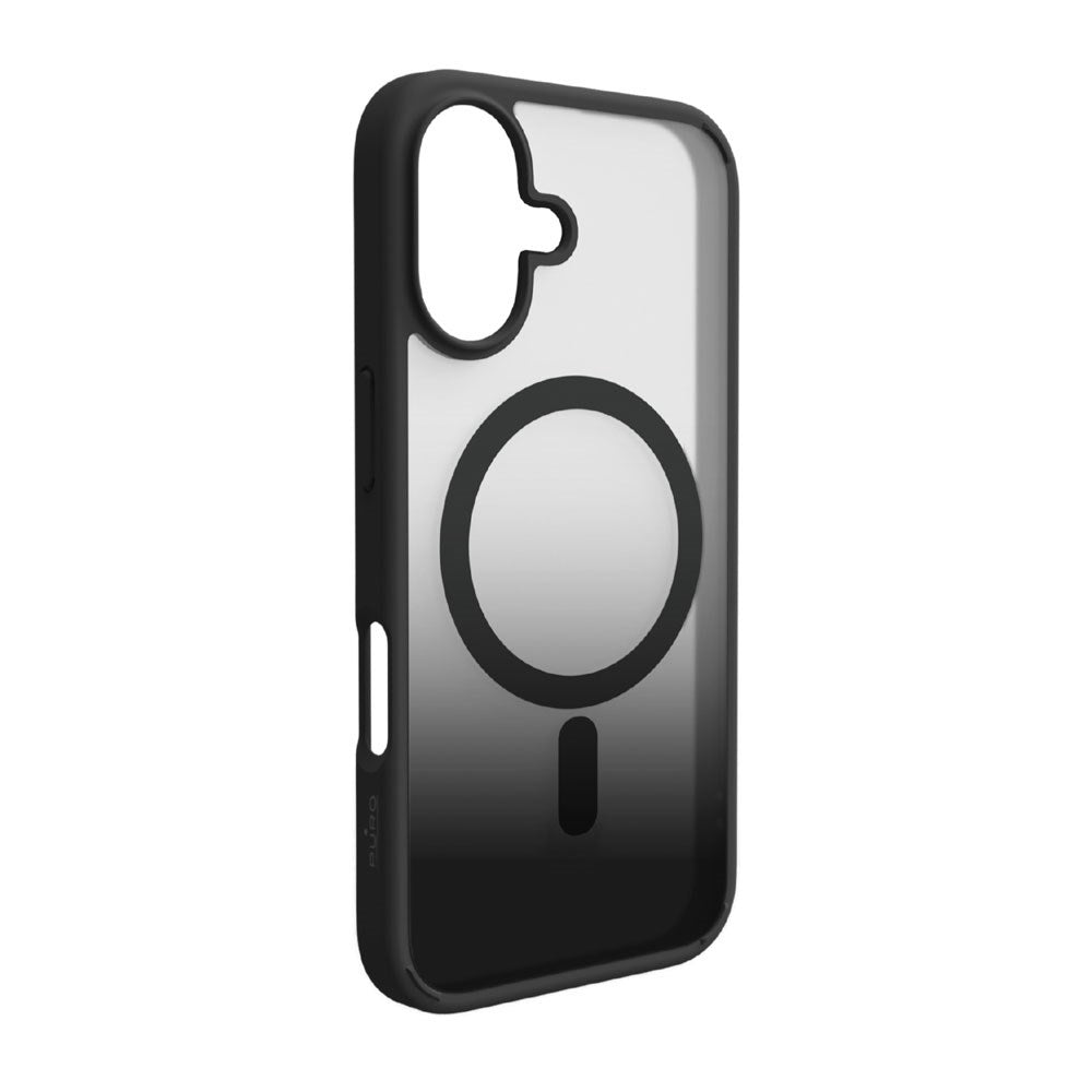 iPhone 17 PURO GRADIENT Deksel - MagSafe Kompatibel - Gjennomsiktig / Svart