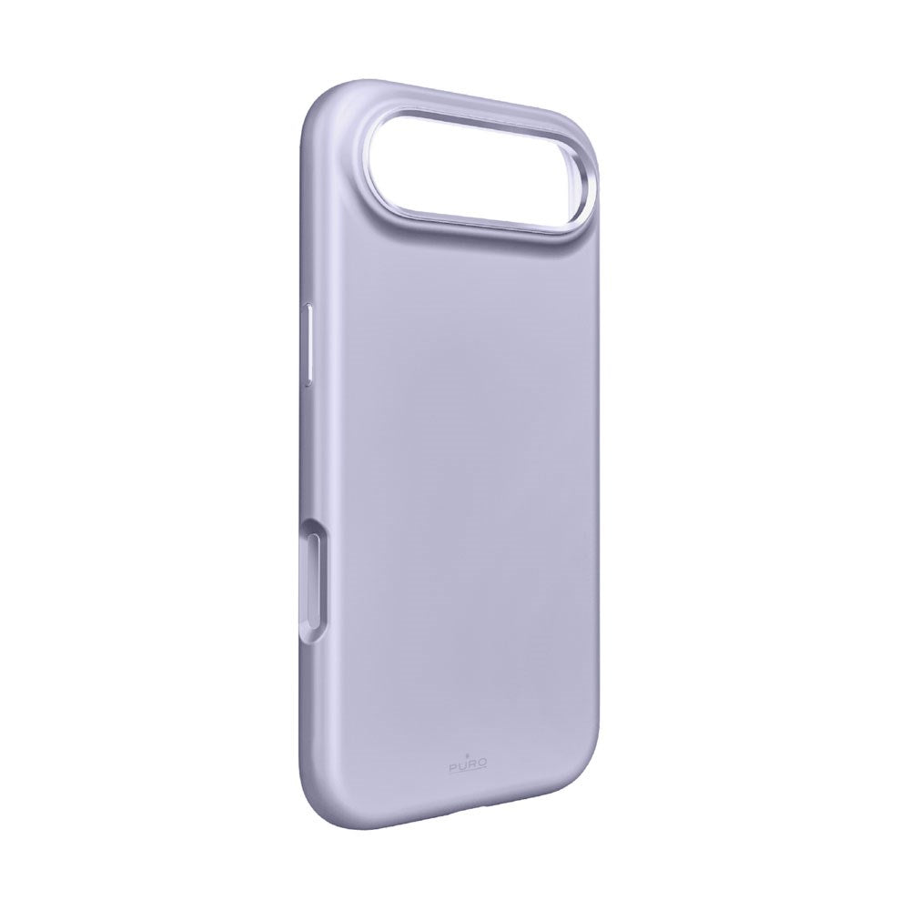 iPhone Air PURO ICON MAG PRO Silikon Deksel – MagSafe Kompatibelt – Lilla