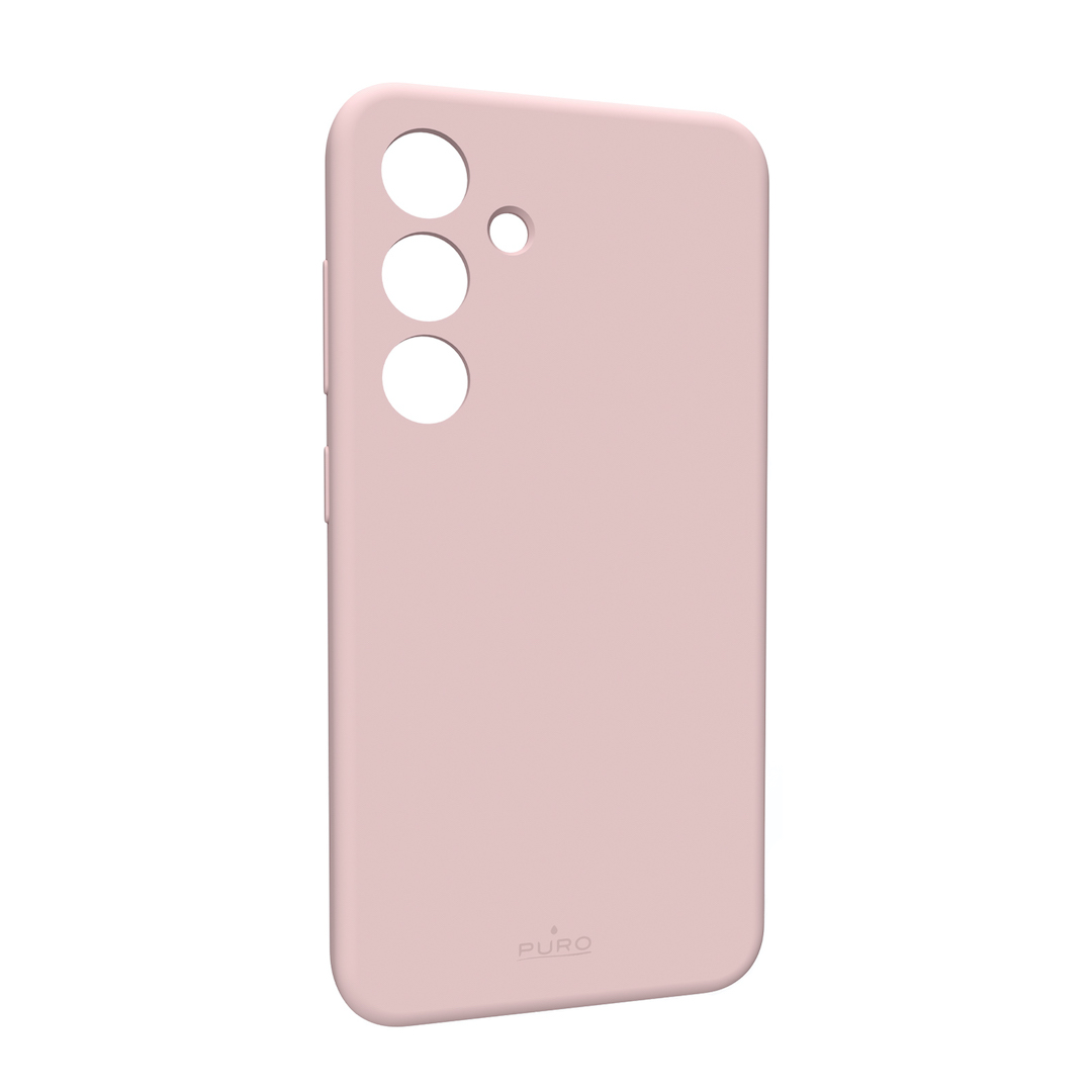 Puro Silikon Deksel "ICON" for Samsung Galaxy S24 - Pink