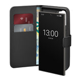 Samsung Galaxy S26 Ultra PURO Eco-Leather Flip Deksel m. Kortholder & Stativfunksjon - Svart