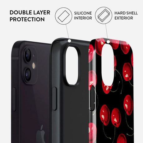 Burga iPhone 12 / 12 Pro Tough Fashion Deksel - Cherrybomb