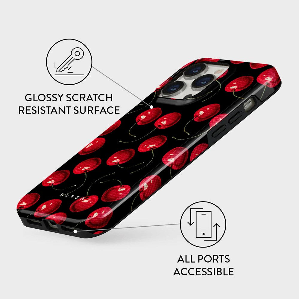 Burga iPhone 13 Pro Tough Fashion Deksel - Cherrybomb