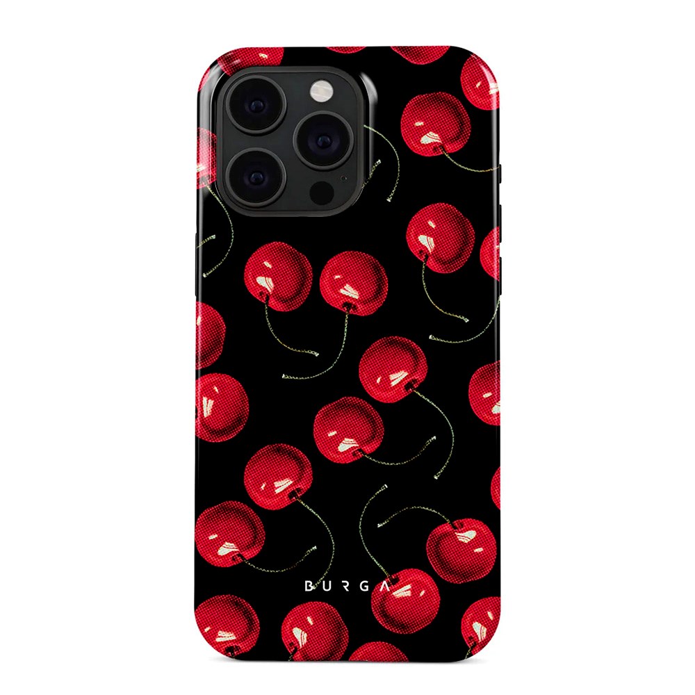 Burga iPhone 15 Pro Tough Fashion Deksel - Cherrybomb