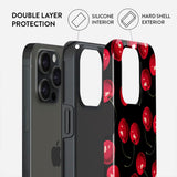 Burga iPhone 15 Pro Tough Fashion Deksel - Cherrybomb