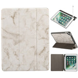 iPad Deksel - Sindal Marble Series Total Protection Deksel - Sand Grey