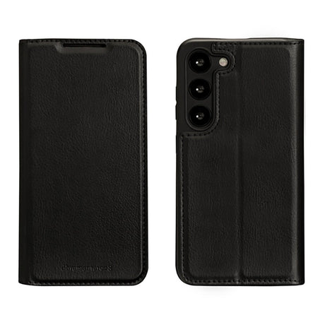 Samsung Galaxy S23 dbramante1928 Oslo Ultra-Slim PU Skinn Flip Deksel med Lommebok - Svart