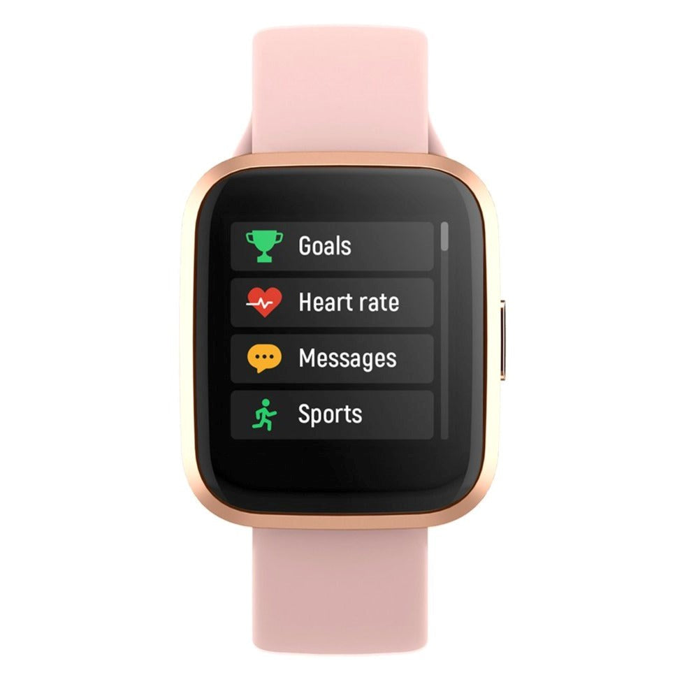 Forever ForeVigo 2 SW-310 Fitness Smartwatch med Pulsmåler & Skritteller - Rose Gold