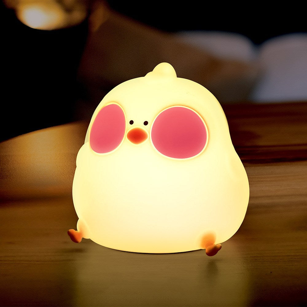 Forever Light Silikon Nattlampe LED - Hungry Chicken