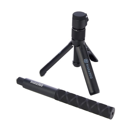 Insta360 Bullet Time Bundle Selfie Stick og Tripod for Actionkamera - Svart