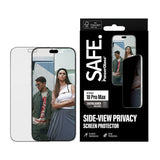iPhone 18 Pro Max SAFE by PanzerGlass Ultra-Wide Fit Skjermbeskyttelsesglass med EasyAligner - Privacy - Gjennomsiktig