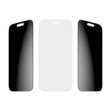 SAFE by PanzerGlass iPhone 17 Pro Ultra-Wide Fit Skjermbeskyttelsesglass - Privacy Funksjon - Gjennomsiktig