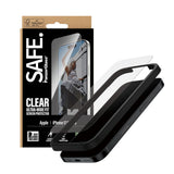 SAFE by PanzerGlass iPhone 17 / 16 Pro Ultra-Wide Fit Skjermbeskyttelsesglass - Gjennomsiktig