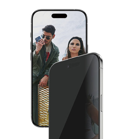 SAFE by PanzerGlass iPhone Air Ultra-Wide Fit Skjermbeskyttelsesglass - Privacy Funksjon - Gjennomsiktig