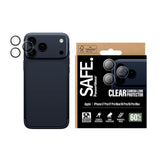 Safe by PanzerGlass iPhone 17 Pro / 17 Pro Max / 16 Pro / 16 Pro Max Kameralinsebeskyttelse - Gjennomsiktig / Svart