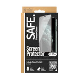 SAFE by PanzerGlass Edge-to-Edge Fit Skjermbeskyttelse - iPhone X/XS/11 Pro - Gjennomsiktig/Svart Kant