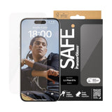 SAFE by PanzerGlass Ultra-Wide Fit Herdet Skjermbeskyttelsesglass - iPhone 15 Pro - Gjennomsiktig