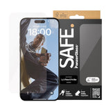 SAFE by PanzerGlass Ultra-Wide Fit Herdet Skjermbeskyttelsesglass - iPhone 15 Pro Max - Gjennomsiktig