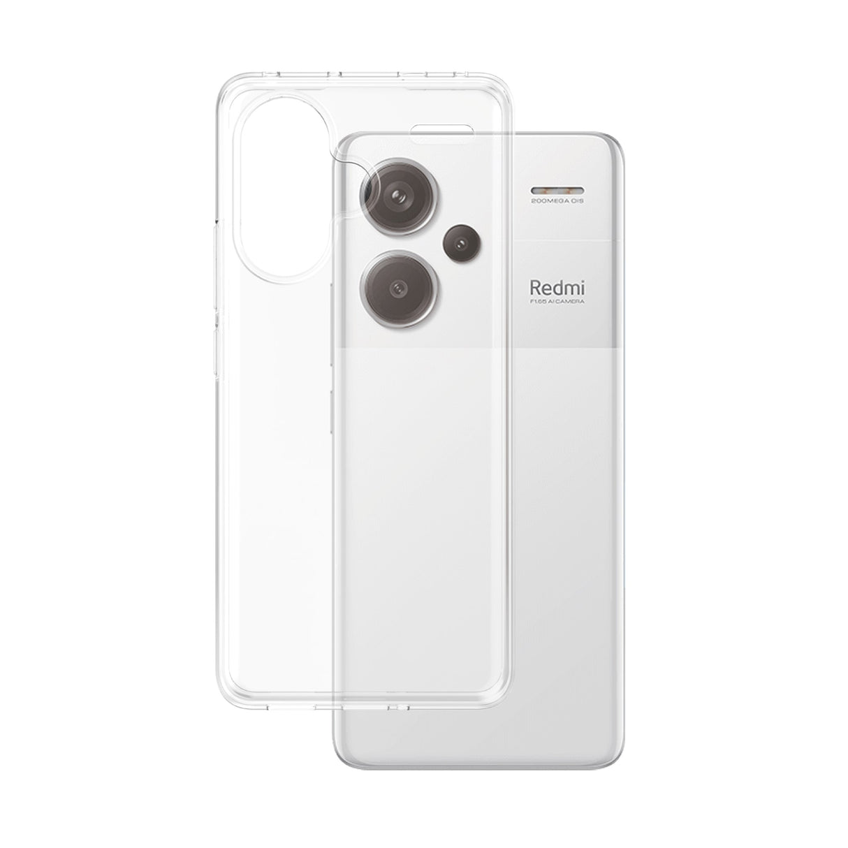 SAFE by PanzerGlass Xiaomi Redmi Note 13 Pro Plus Fleksibelt Plast Deksel - Gjennomsiktig