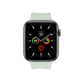 Apple Watch (42/44/SE/45/46/49mm) Native Union Curve Strap Silikonstropp - Grønn