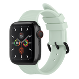 Apple Watch (38/40/SE/41/42mm) Native Union Curve Strap Silikonstropp - Grønn