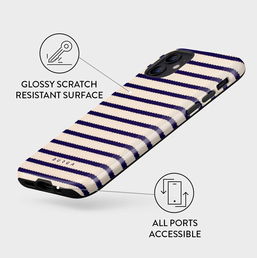 iPhone 12 / 12 Pro Burga Tough Fashion Deksel - MagSafe Kompatibel - Old Money