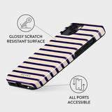 iPhone 14 Burga Tough Fashion Deksel - MagSafe Kompatibel - Old Money