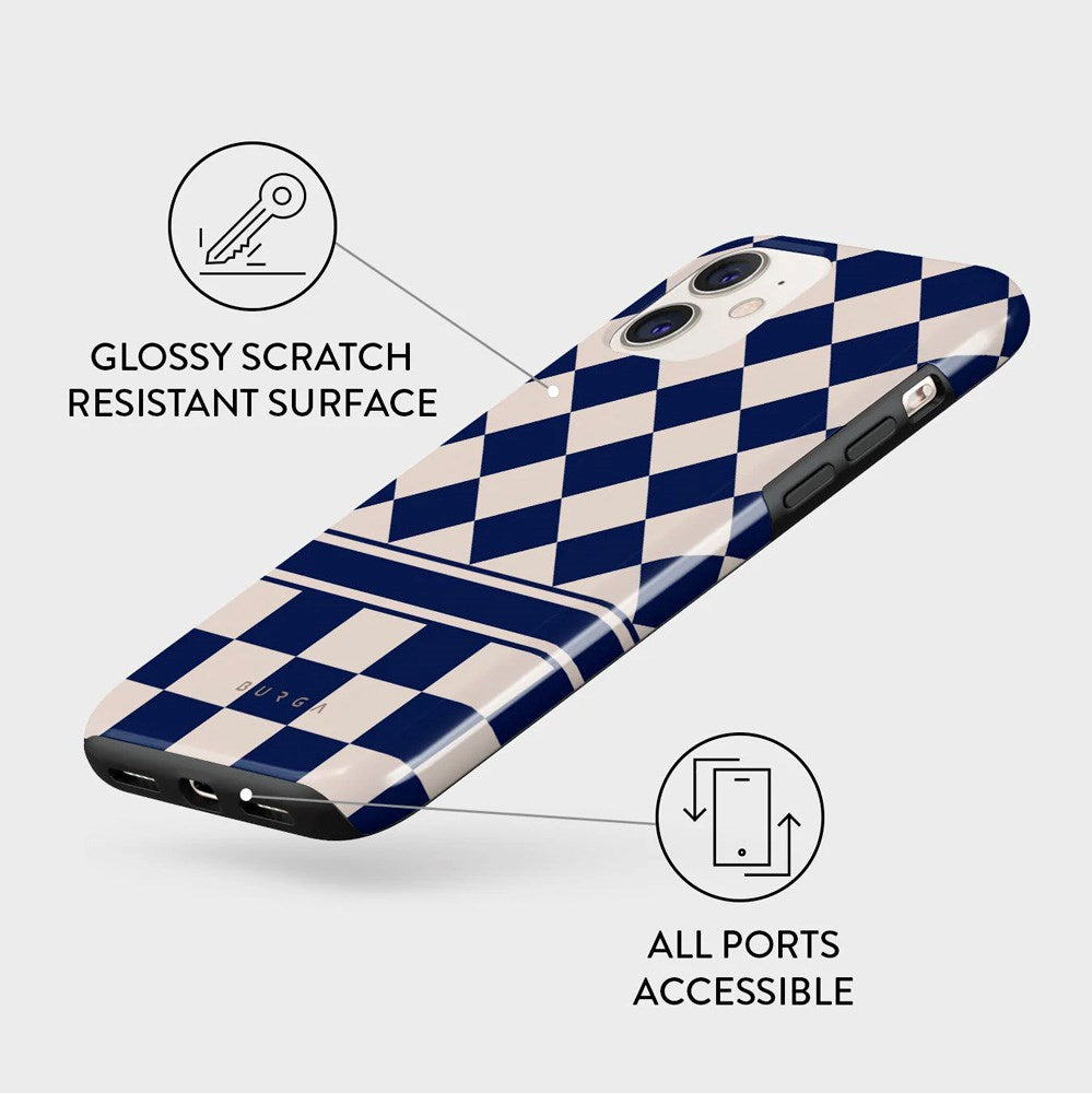 Burga iPhone 11 Tough Fashion Deksel - Check & Mate