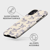 Burga iPhone 12 / 12 Pro Tough Fashion Deksel - Derby Race