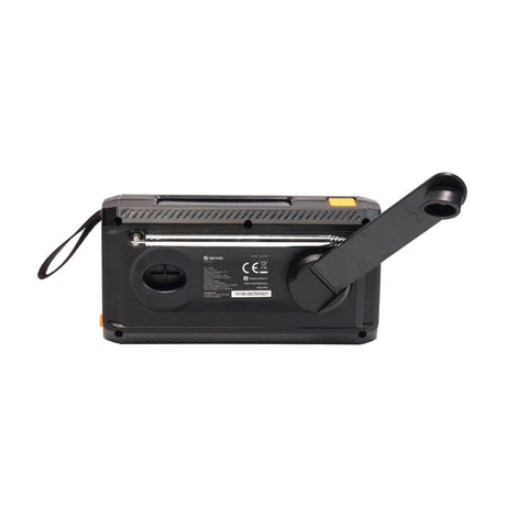 Denver Nødradio med DAB+ / FM-Radio - Bluetooth - Lommelykt - Svart