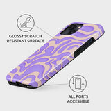 Burga iPhone 15 Tough Fashion Deksel - Lowkey