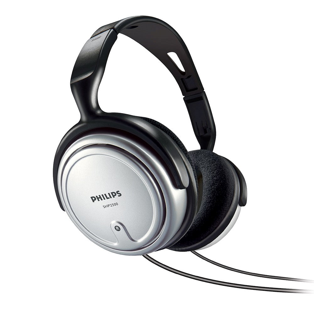 Philips-hodetelefoner Over-Ear med 3,5/6,3 mm-Kontakt - Svart / Grå