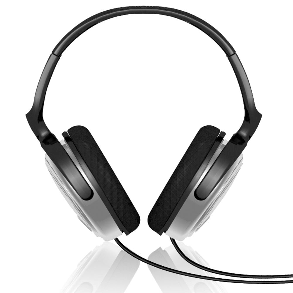 Philips-hodetelefoner Over-Ear med 3,5/6,3 mm-Kontakt - Svart / Grå