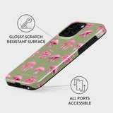 Burga iPhone 15 Pro Tough Fashion Deksel - Phantasy