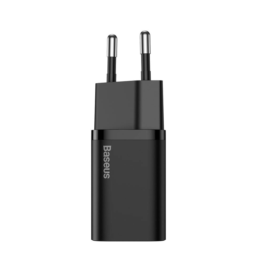 Baseus Super Si 25W Vegg Lader USB-C Quick Charge - Svart