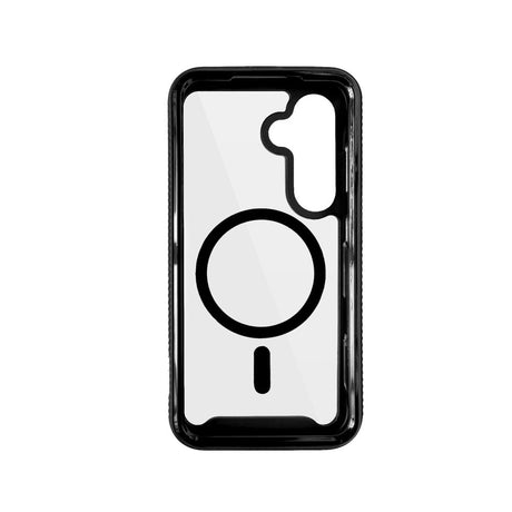 Samsung Galaxy S26+ (Plus) Spello Mag+ Rugged Deksel - MagSafe Kompatibel - Gjennomsiktig / Svart