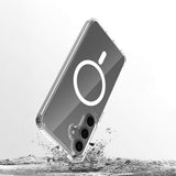Samsung Galaxy S26 Spello Mag+ Clear Deksel - MagSafe Kompatibel - Gennemsigtig