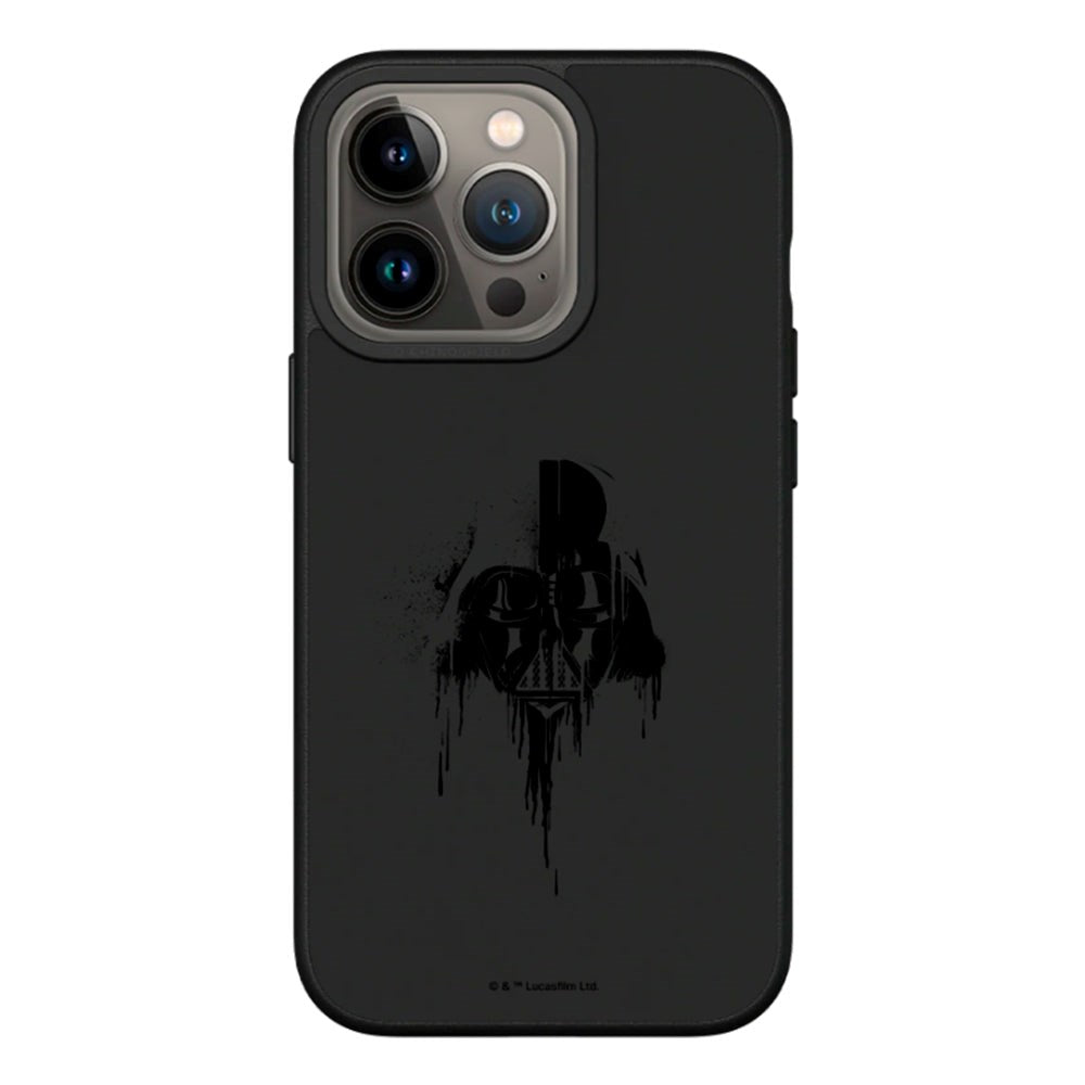 iPhone 13 Pro RhinoShield SolidSuit Håndverker Deksel med Star Wars - Darth Vader - Spray Black