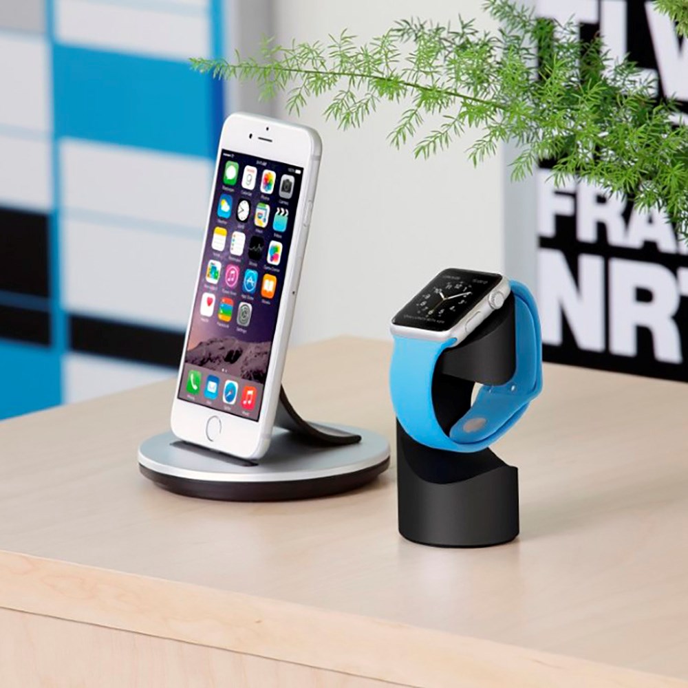 Just Mobile TimeStand - Apple Watch Holder - Svart