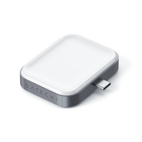 Satechi 5W Wireless Charging Dock Trådløs Lader Til Apple AirPods / AirPods Pro Lader - Hvit