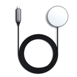 Satechi 15W trådløs magnetisk lader - hvit - MagSafe-kompatibel