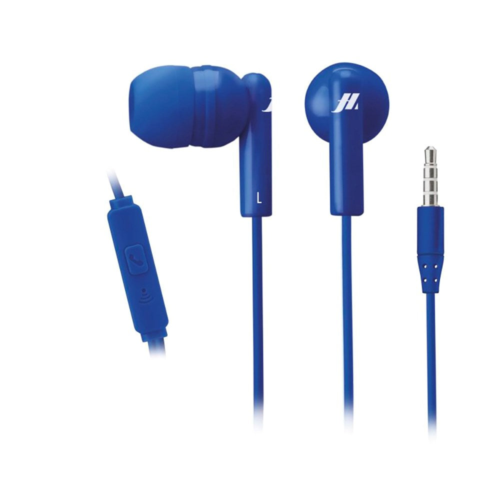 MUSIC HERO Tune Stereo In-Ear Hodetelefoner med 3,5 mm Jackstik og Mikrofon - Blå