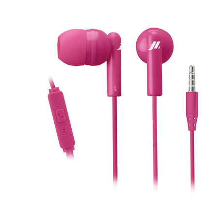 MUSIC HERO Tune Stereo In-Ear Hodetelefoner med 3,5 mm Jackstik og Mikrofon - Pink