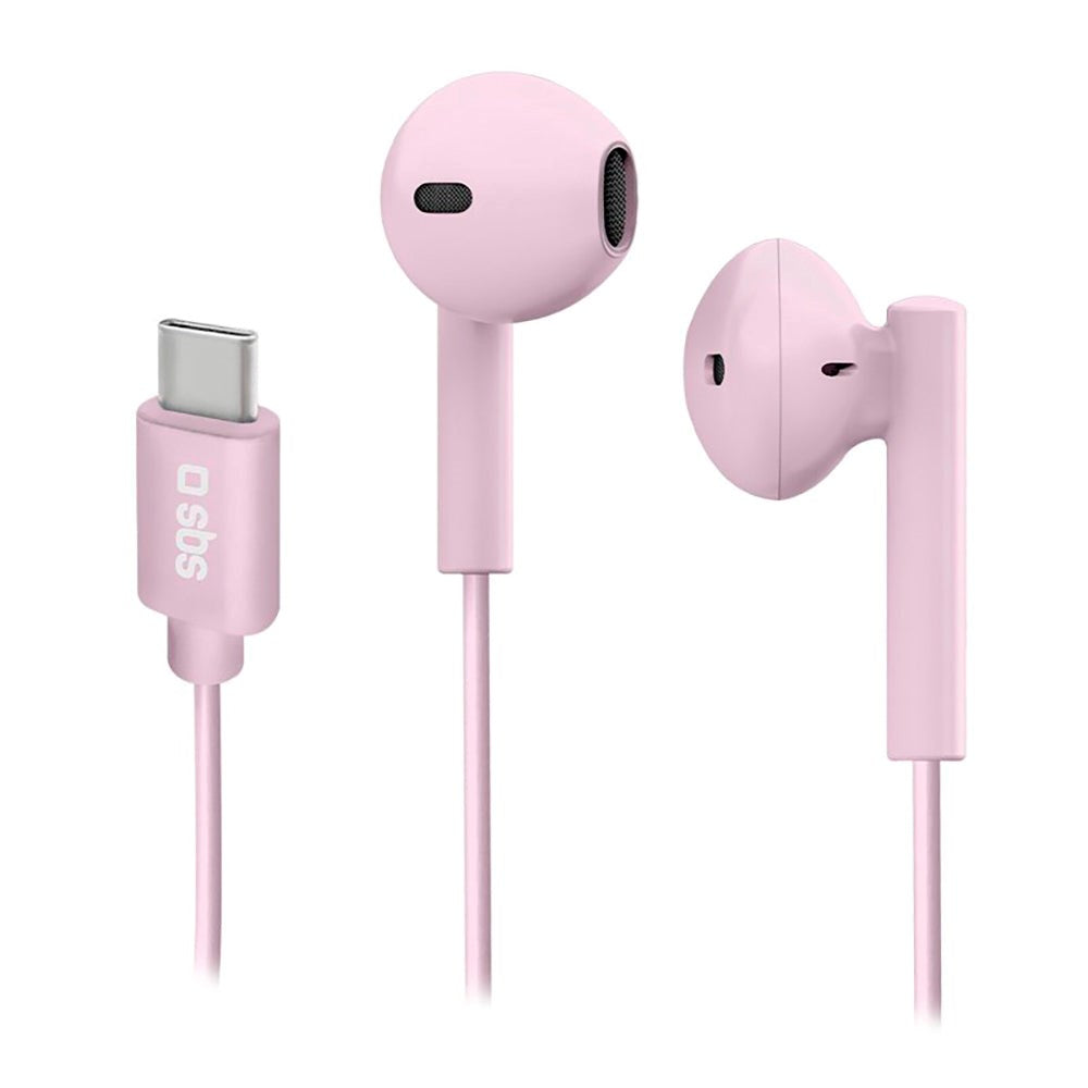 SBS Studio Mix 65 Hodetelefon In-Ear m. USB-C & Mikrofon - Pink