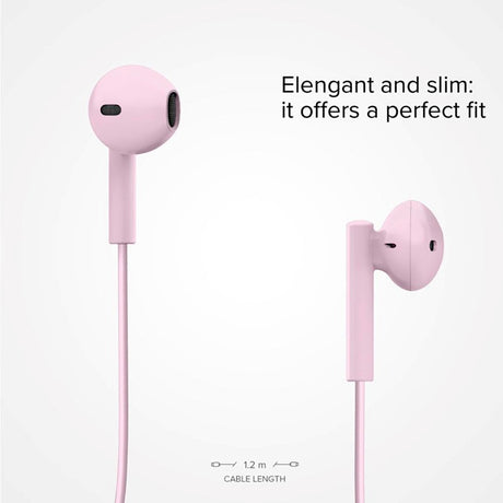 SBS Studio Mix 65 Hodetelefon In-Ear m. USB-C & Mikrofon - Pink