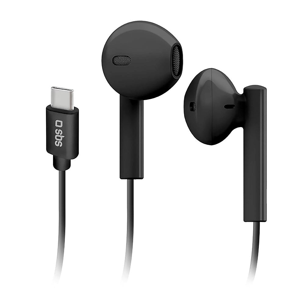 SBS Studio Mix 65 Hodetelefon In-Ear m. USB-C & Mikrofon - Svart