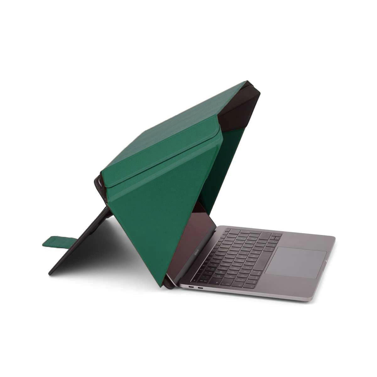 Universal Philbert Hood med Integrert Sol og Privacy Filter 15-16" - Svart / Grønn