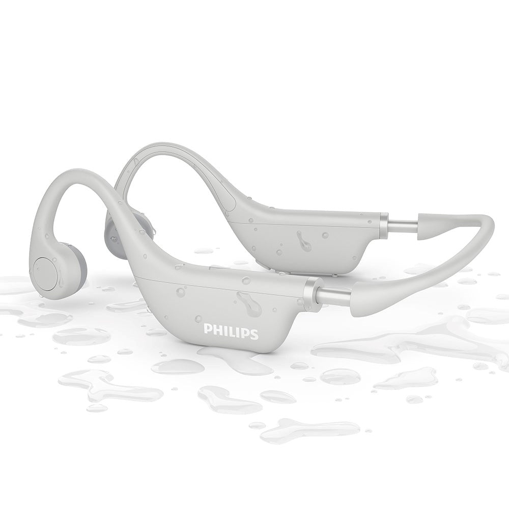 Philips Series 4000 Bluetooth Headset Open-Ear for Barn med Lydbegrenser - Hvit