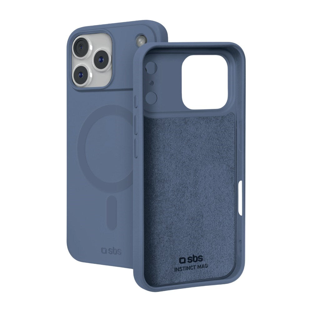 iPhone 18 Pro Max SBS Instinct Mag Deksel - MagSafe Kompatibel - Blå